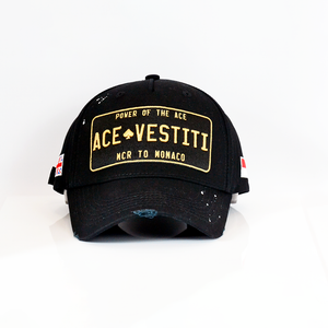 Ace Vestiti Monaco Edition Distressed Cap