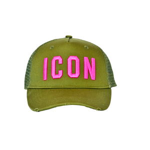 Dsquared2 ICON Distressed Baseball Cap 