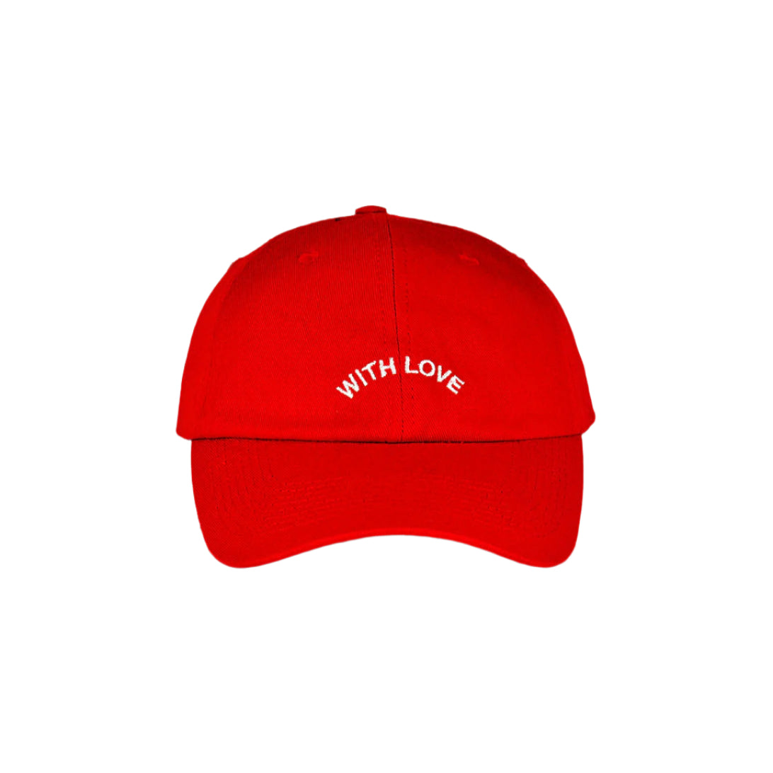 Catwalk Junkie “WITH LOVE” Red Baseball Cap