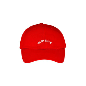 Catwalk Junkie “WITH LOVE” Red Baseball Cap