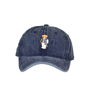 Ralph Lauren Polo Denim Bear Baseball Cap