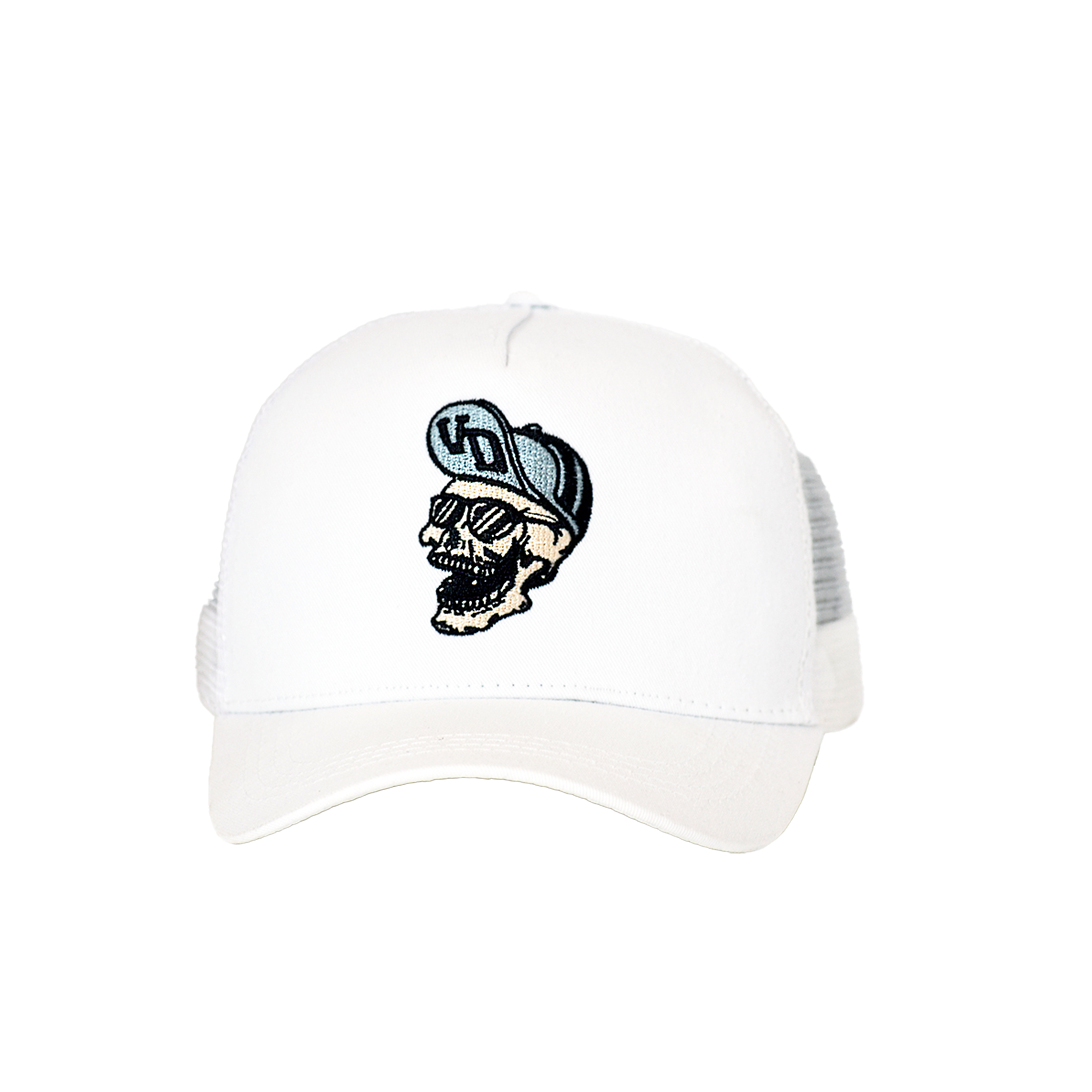 Von Dutch Skull Trucker Baseball Cap