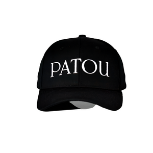 Patou Signature Black Baseball Cap